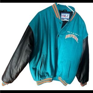 Miami dophins jacket coat large from NFL Proline.